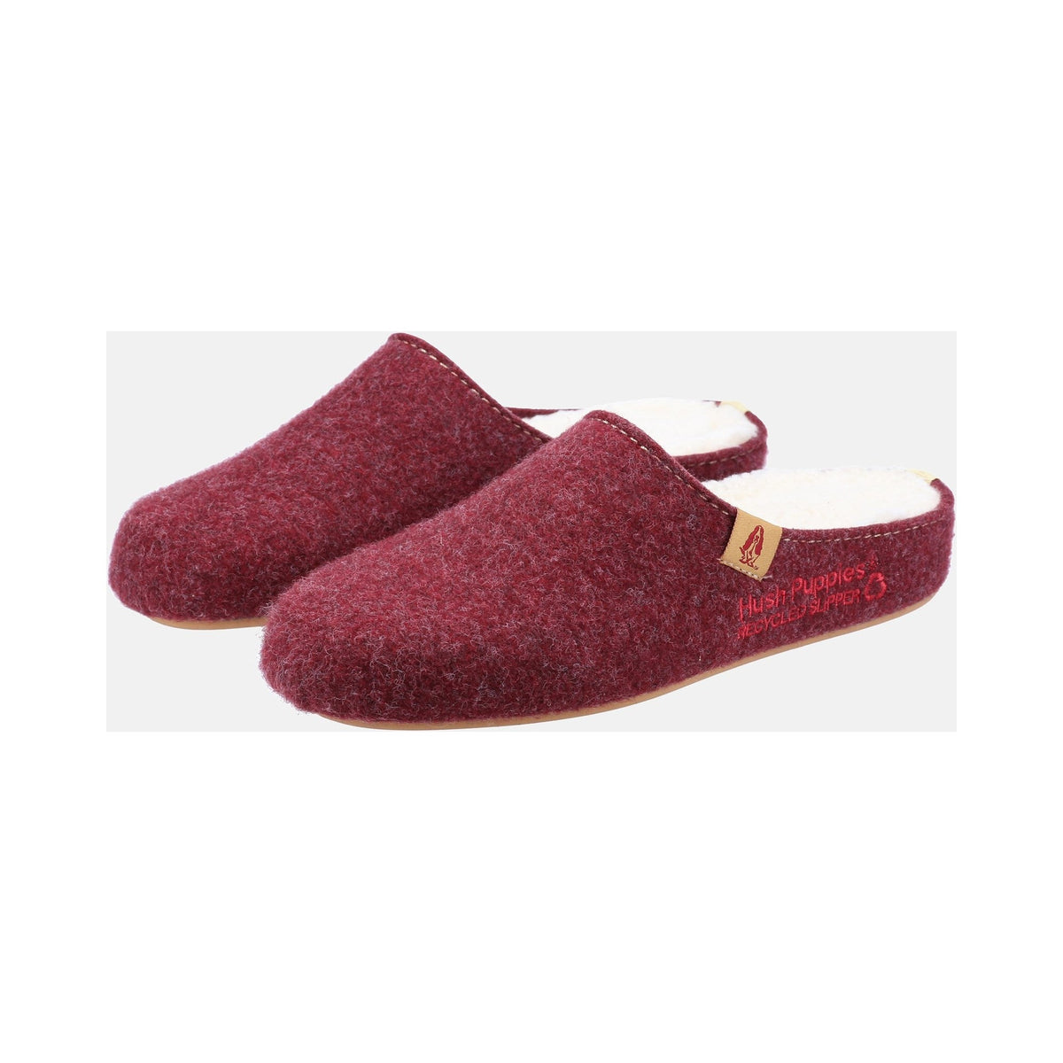 Hush Puppies The Good Slipper Womens - Burgundy