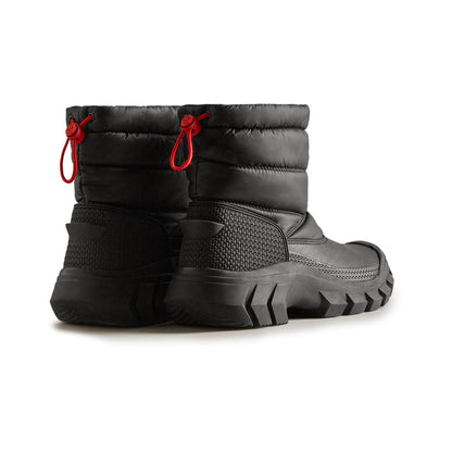 Hunter Intrepid Short Womens Snow Boot - Black