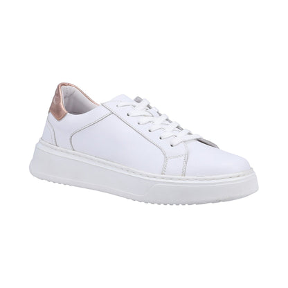Hush Puppies Camille Lace Cupsole - White