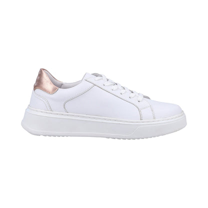 Hush Puppies Camille Lace Cupsole - White
