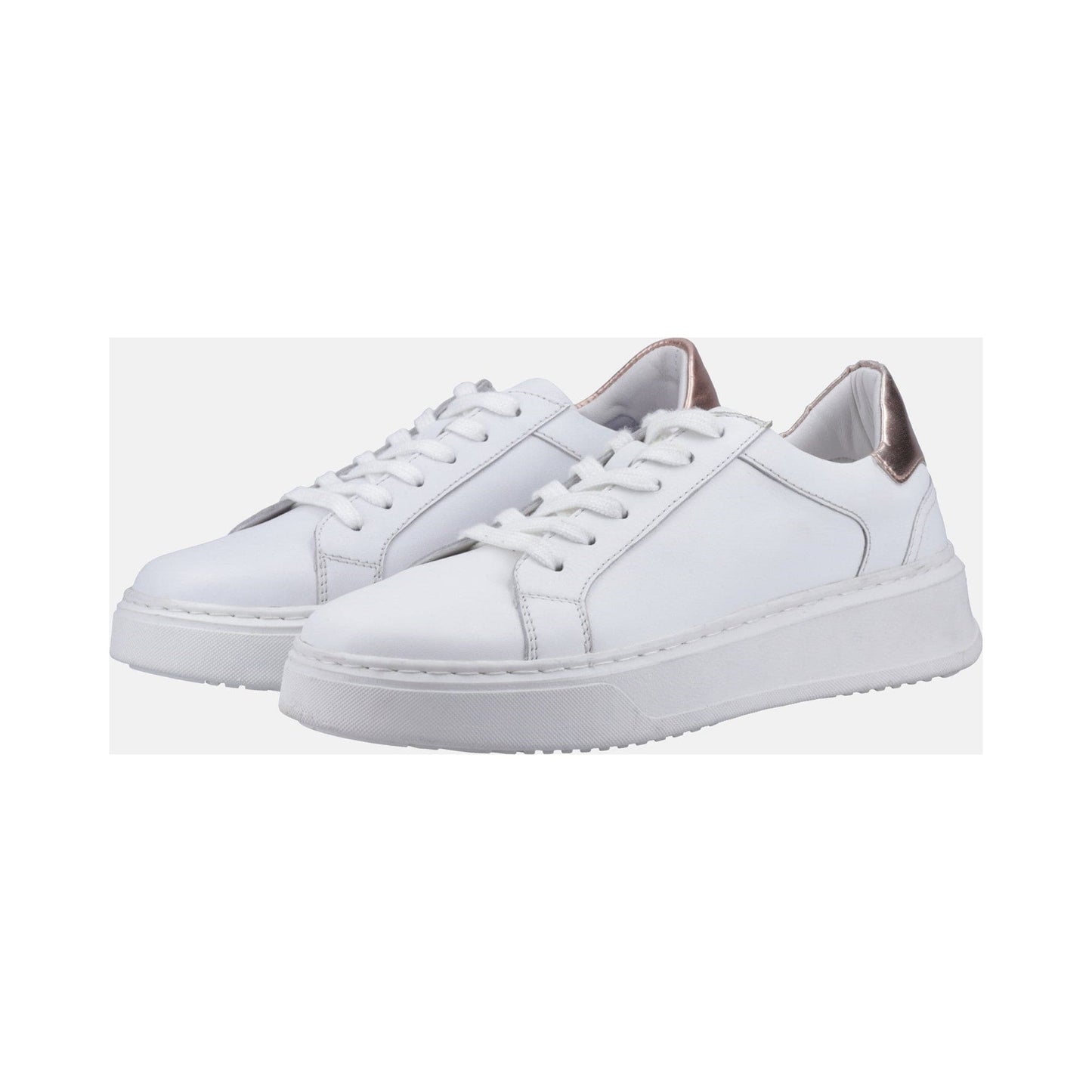 Hush Puppies Camille Lace Cupsole - White