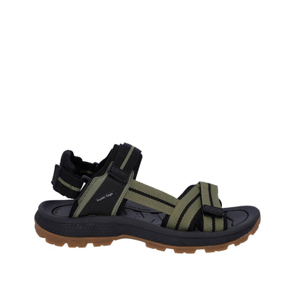 Hi-Tec Sierra Mens Sandal - Olive/Black