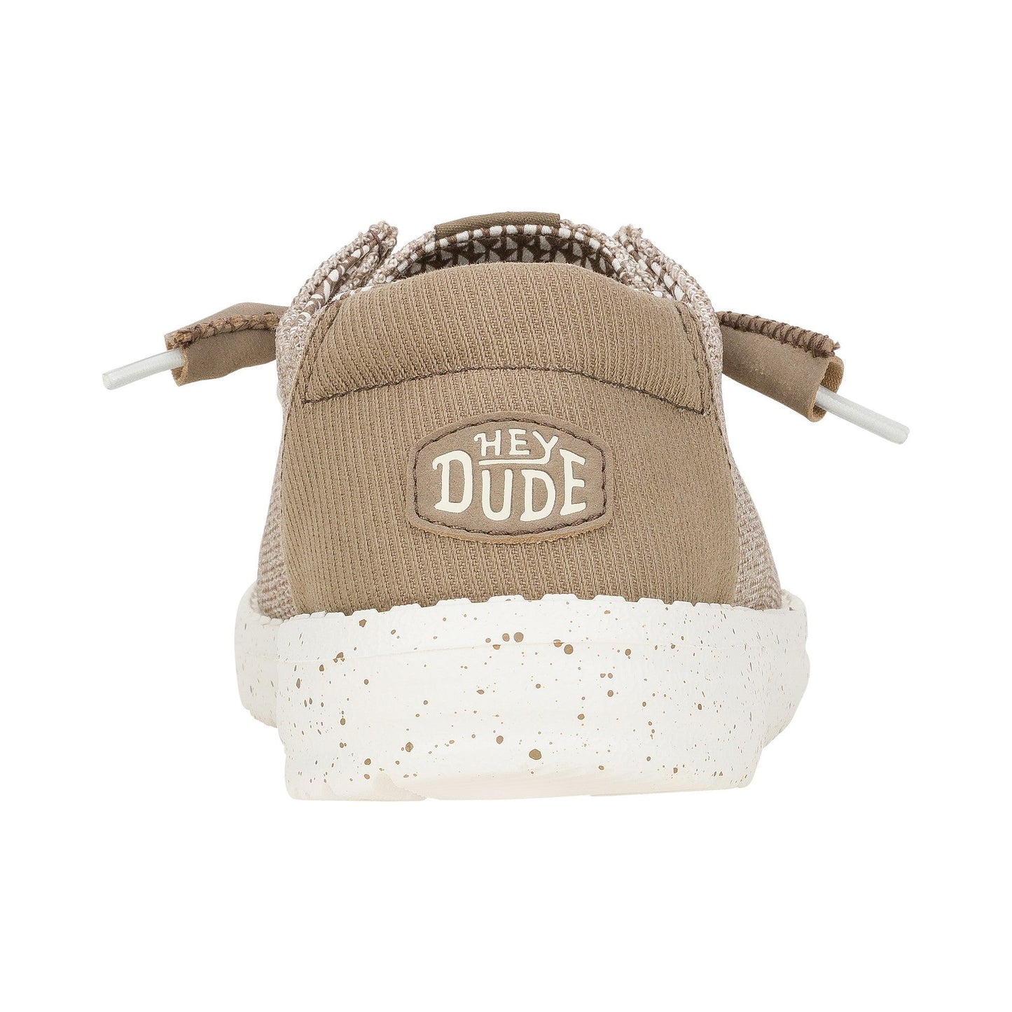 HEYDUDE Wendy Stretch Sox Womens Shoes - Walnut