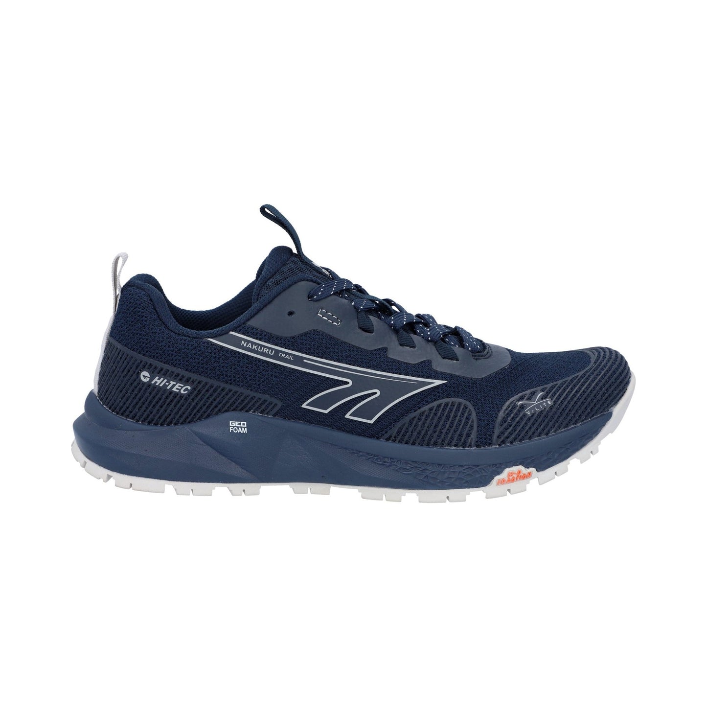 Hi-Tec Geo Nakuru Mens Trainers - Navy/Grey
