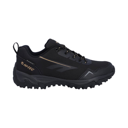 Hi-Tec JAGUAR SPORT WP Mens Trail Shoe - Black/Dune