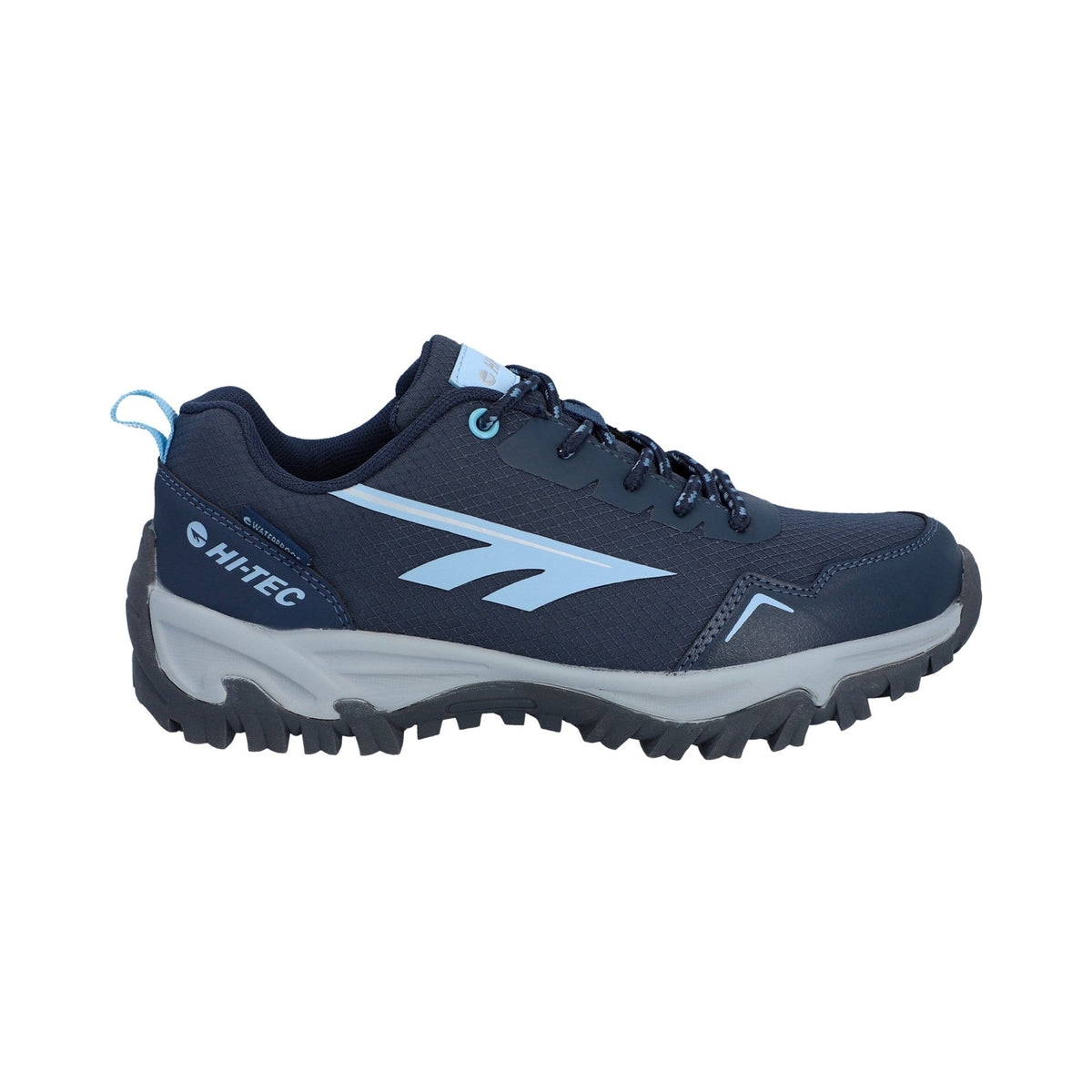 Hi-Tec JAGUAR Womens - WP Womens Trail Shoe - Indigo/Moonstone