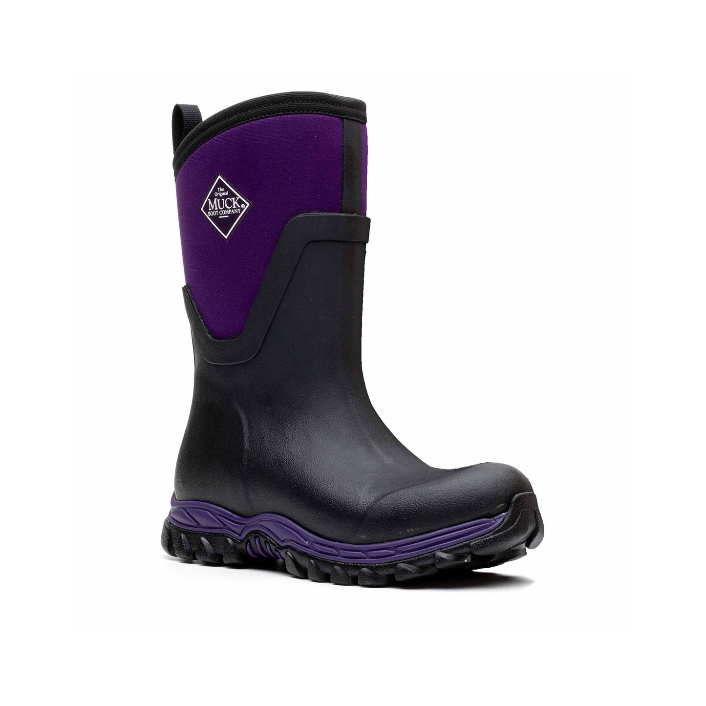 Muck Boots Arctic Sport II Mid Wellington Womens - Black/Acai
