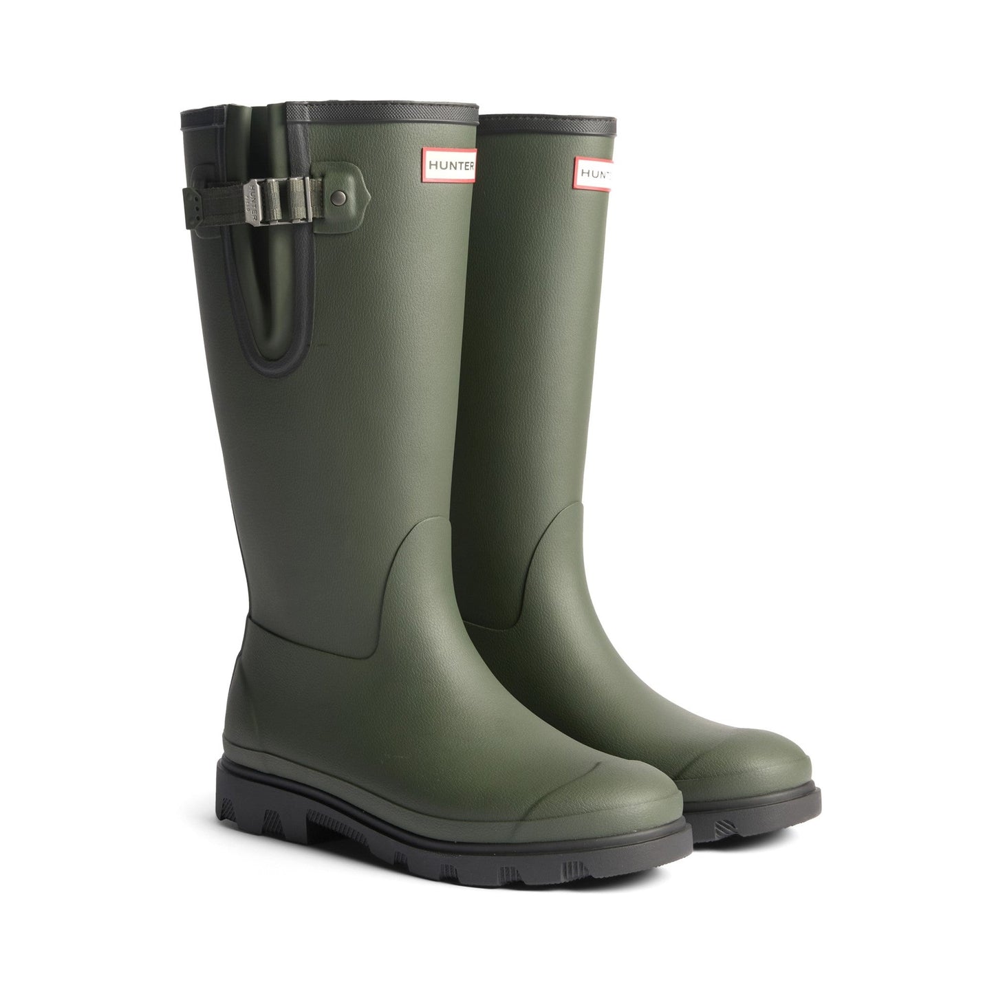 Hunter Field Downpour Adjustable Neoprene Womens - Dark Olive/Black