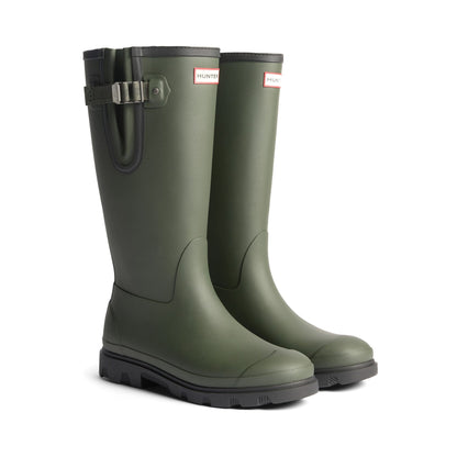 Hunter Field Downpour Adjustable Neoprene Womens - Dark Olive/Black