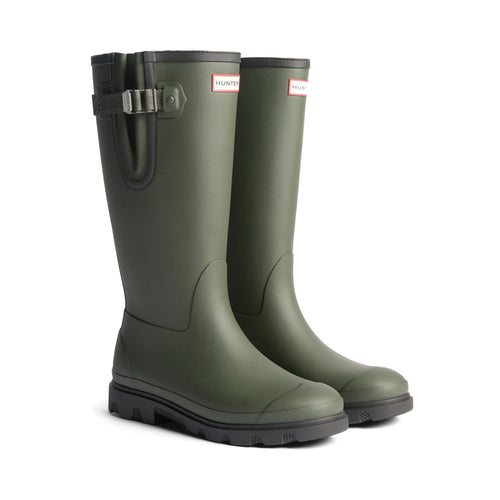 Hunter Field Downpour Adjustable Neoprene Womens - Dark Olive/Black