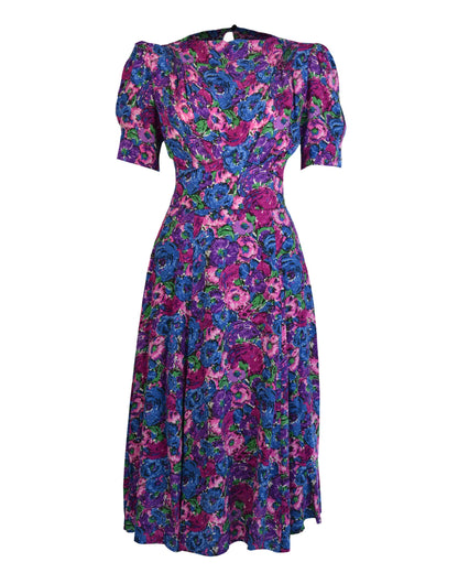 1940s 'Girl Friday' Tea Dress - Covent garden
