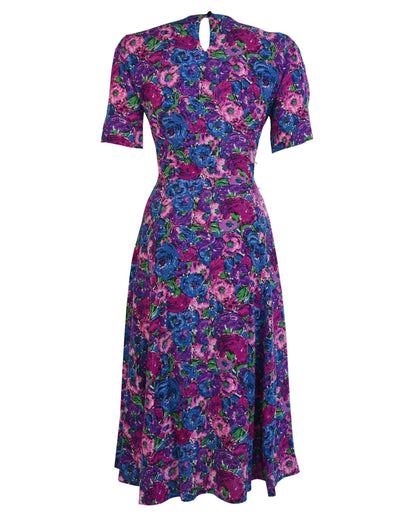 1940s 'Girl Friday' Tea Dress - Covent garden
