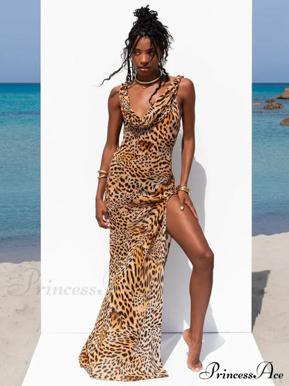 Holiday Beachwear Maxi Dress