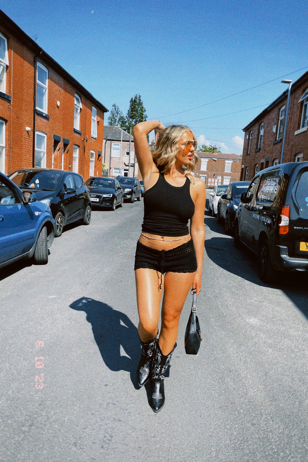 Crochet Shorts | Black