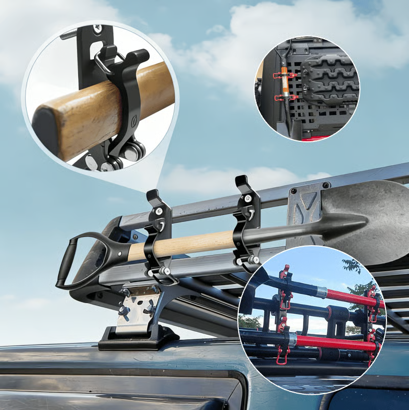 üõªHeavy Duty Zinc Alloy Shovel Mount