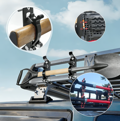 üõªHeavy Duty Zinc Alloy Shovel Mount