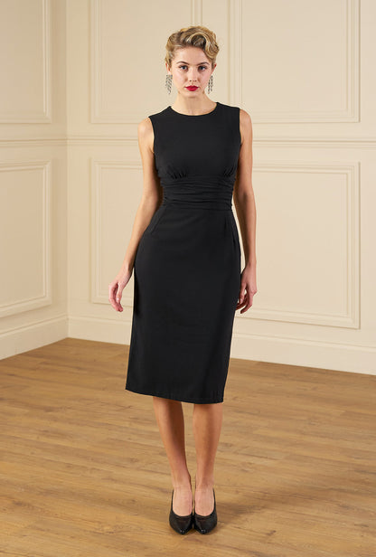 1960s Jackie O Dress & Jacket - Black