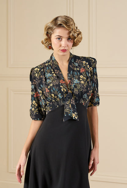 1930s Jitterbug Dress in Botanica