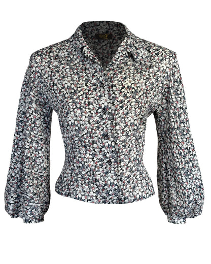 1950s Lola Blouse - Moonflower