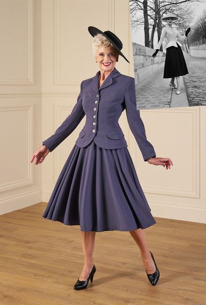 1950s Renee Jacket - Steel