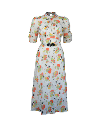 1930s Loretta Bias Dress - Golden Haze