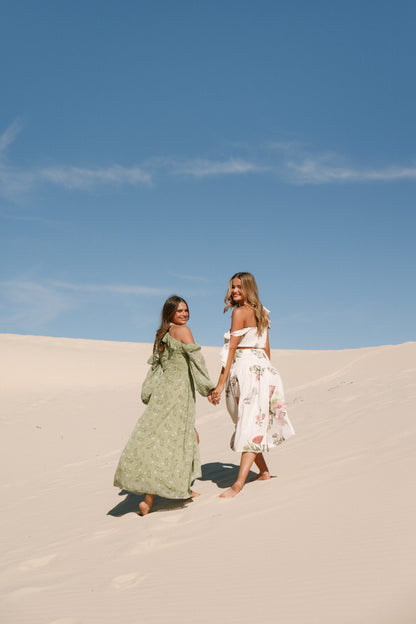 Alina Maxi Dress - Sage Botanica