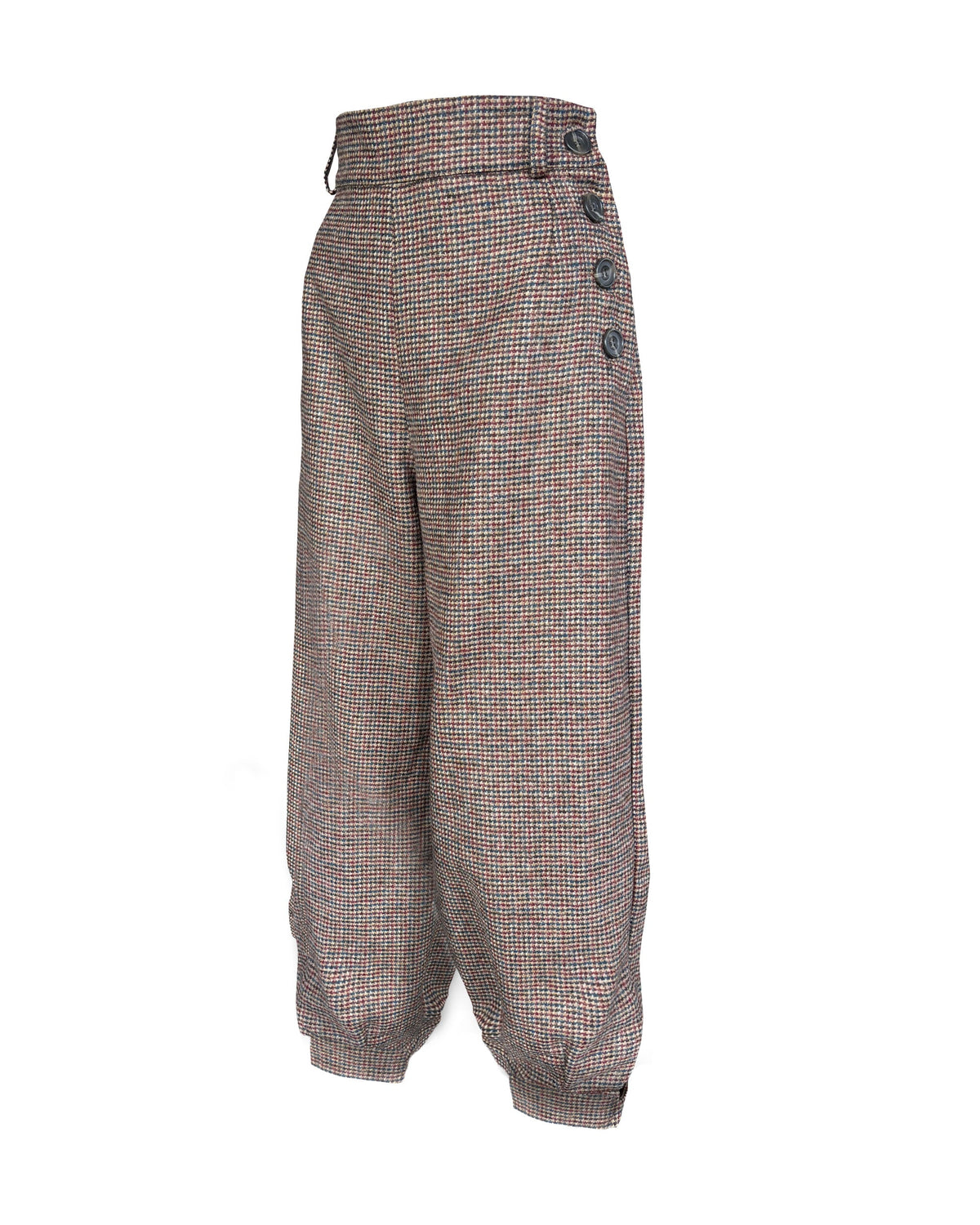 Ladies Plus Fours - Walnut Check Wool