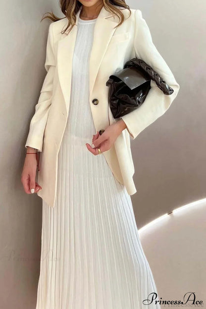 Ribbed Knit Tie Waist Dress