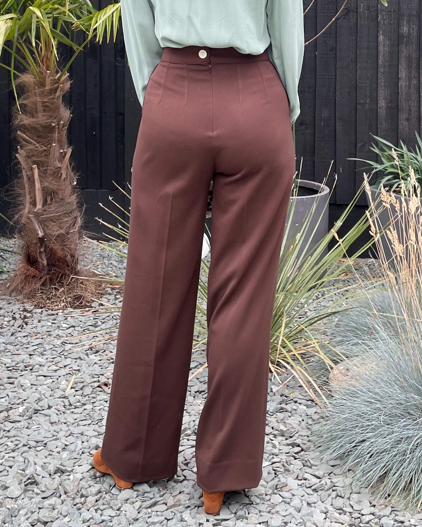 1940s Rosie Pants - Brown