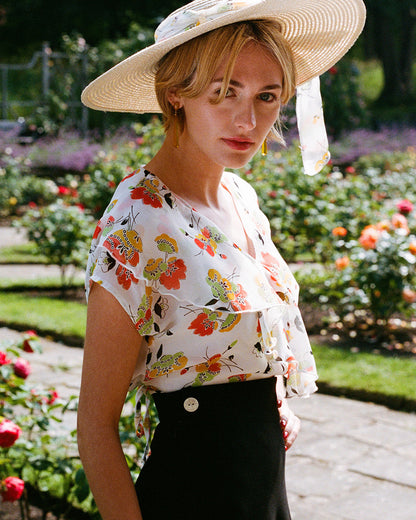1930s Belle Blouse - Golden Haze