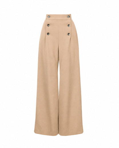 1930s Sailor Pants - Tan