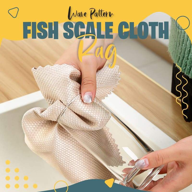 üì¢üì¢Buy 2 Get 1 Free !! ‚è∞Fish scale rag towel