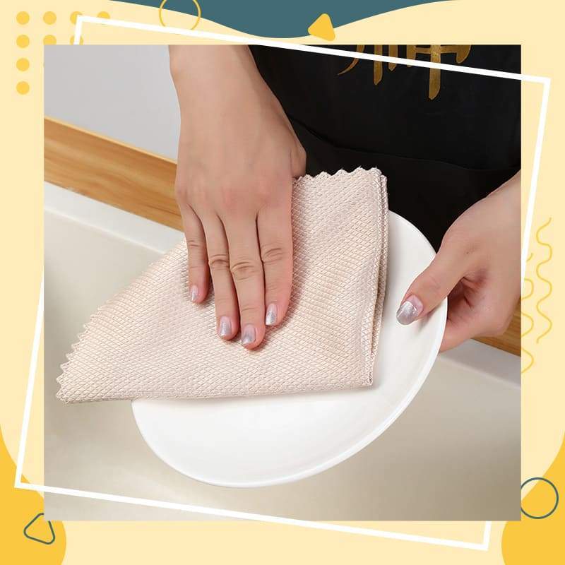 üì¢üì¢Buy 2 Get 1 Free !! ‚è∞Fish scale rag towel