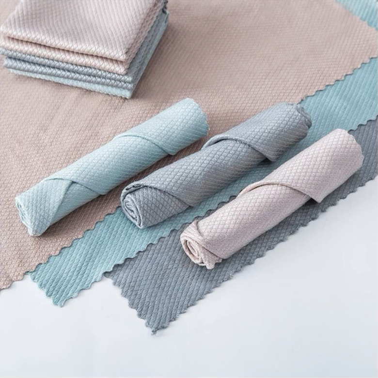 üì¢üì¢Buy 2 Get 1 Free !! ‚è∞Fish scale rag towel