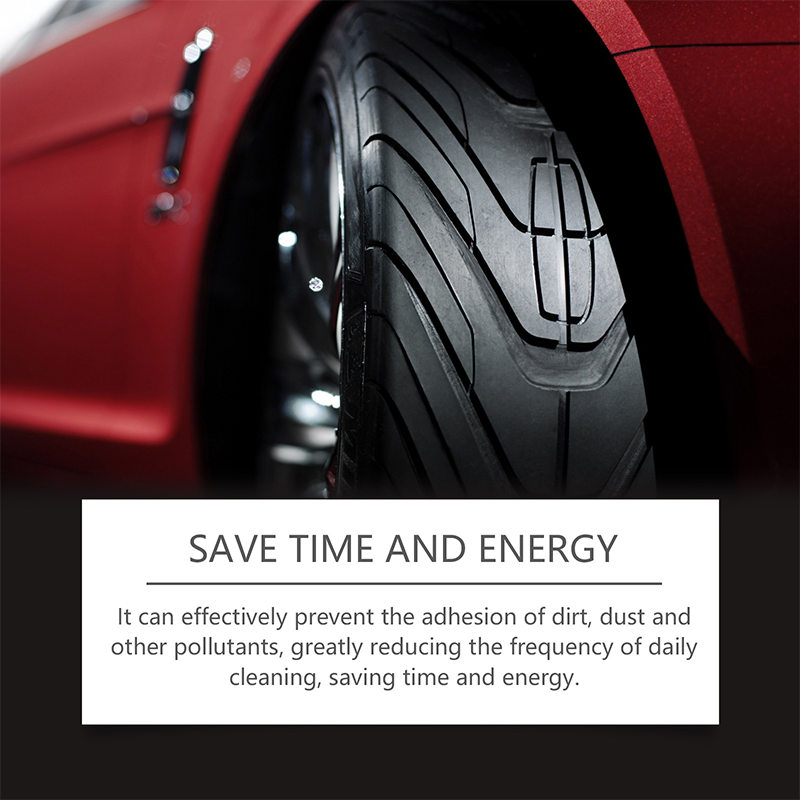 ‚ú® Tire wax ‚Äì restores black gloss, blocks UV, repels dirt. Easy & quick! üöó