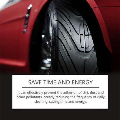 ‚ú® Tire wax ‚Äì restores black gloss, blocks UV, repels dirt. Easy & quick! üöó