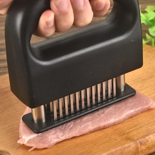 üéâ Meat Tenderizer with 48 Stainless Steel Blades ‚Äì Tenderize in Seconds, Dishwasher-Safe
