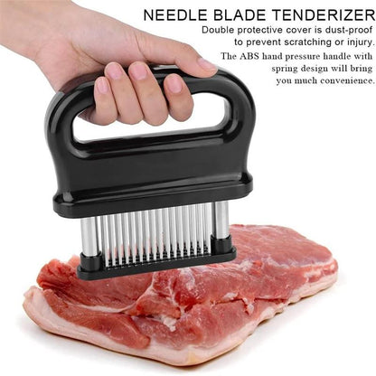 üéâ Meat Tenderizer with 48 Stainless Steel Blades ‚Äì Tenderize in Seconds, Dishwasher-Safe
