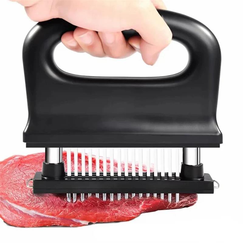 üéâ Meat Tenderizer with 48 Stainless Steel Blades ‚Äì Tenderize in Seconds, Dishwasher-Safe