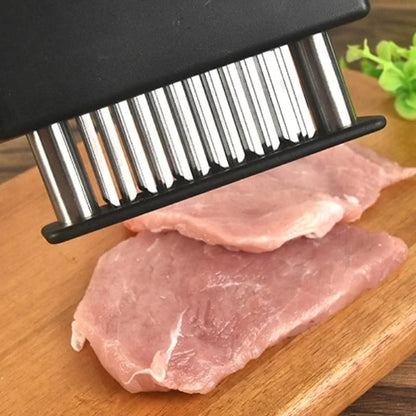 üéâ Meat Tenderizer with 48 Stainless Steel Blades ‚Äì Tenderize in Seconds, Dishwasher-Safe