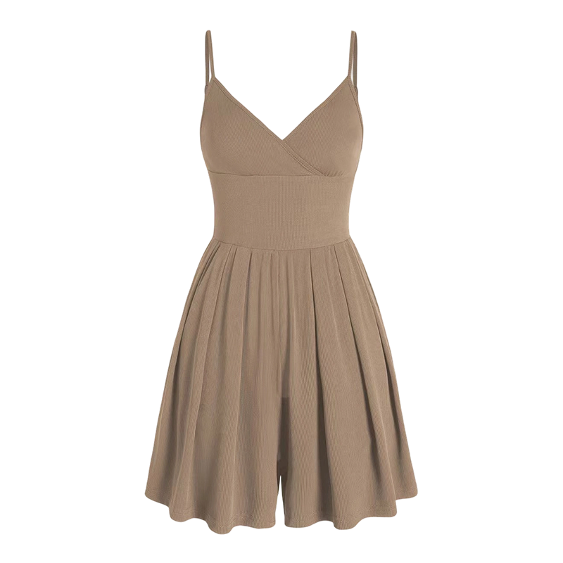 üíï Women‚Äòs Ribbed Knit Romper ‚Äì Breathable & skin-friendly