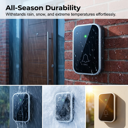 üì¢Wireless Doorbell with 7-Color LED Light