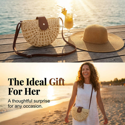 üì¢üì¢35% OFF !! ‚è∞Woven Crossbody Bag for Women