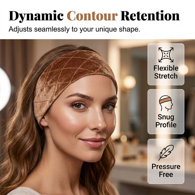 üì¢üì¢30% OFF !! ‚è∞Adjustable Velvet Wig Grip Headband