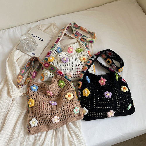 üì¢üì¢30% OFF !! ‚è∞Women‚Äôs Crochet Ethnic Shoulder Bag