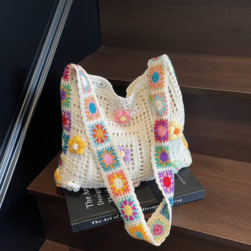 üì¢üì¢30% OFF !! ‚è∞Women‚Äôs Crochet Ethnic Shoulder Bag