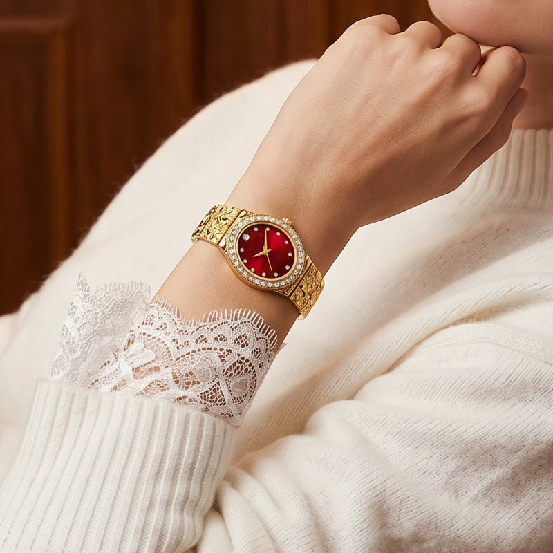 ‚ú® Women's Oval Quartz Watch ‚Äì Elegant, Minimalist, Delicate üí´