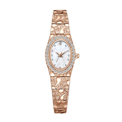 ‚ú® Women's Oval Quartz Watch ‚Äì Elegant, Minimalist, Delicate üí´