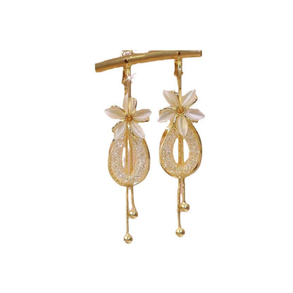 ‚ù§Ô∏èElegant Flower Tassel Dangle Earrings