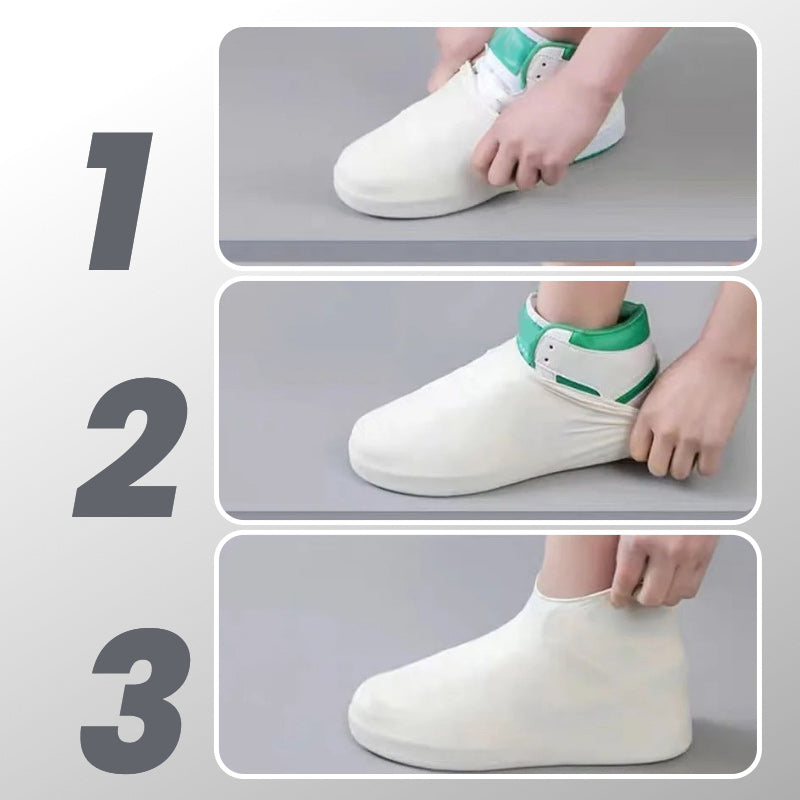 üì¢üì¢40% OFF !! ‚è∞ Waterproof Rain Shoe Cover ‚Äì Non-slip sole & easy on/off ‚Äì Reusable, perfect for wet weather or muddy walks ‚Äì fits most shoes, keeps feet dry üåßÔ∏è
